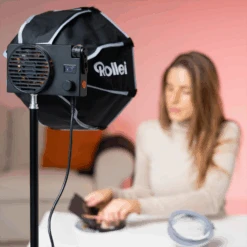 Rollei LED-Dauerlicht | Bi-Color | LUX-Serie 24 Rollei LED-Dauerlicht | Bi-Color | LUX-Serie -Rollei Geschaft 20182 LUX 100 Bi Color 3