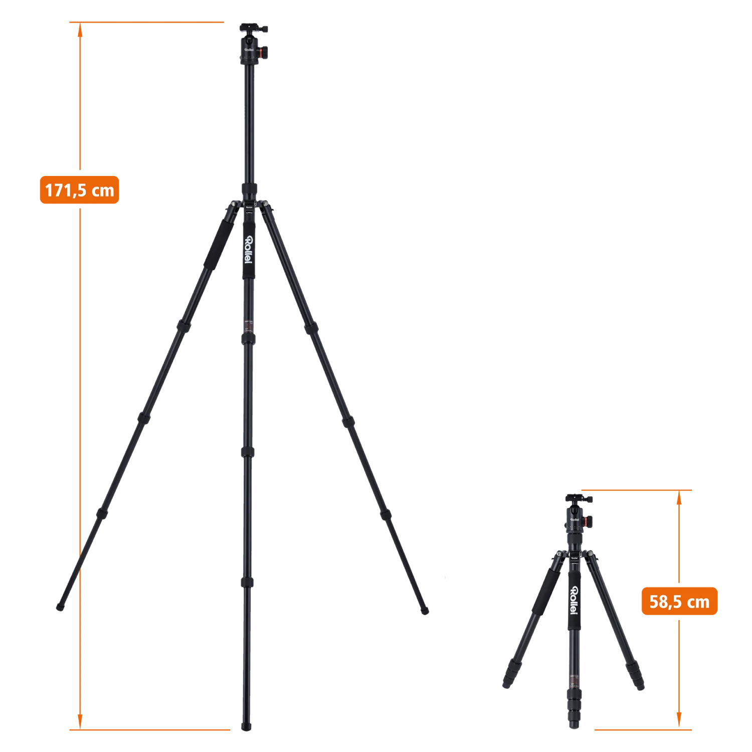 Rollei Stativ | Aluminium | C6i 8 Rollei Stativ | Aluminium | C6i – Bild 6