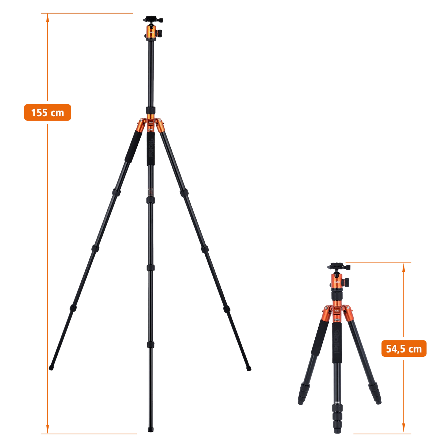 Rollei Stativ | Aluminium | C5i 8 Rollei Stativ | Aluminium | C5i – Bild 6