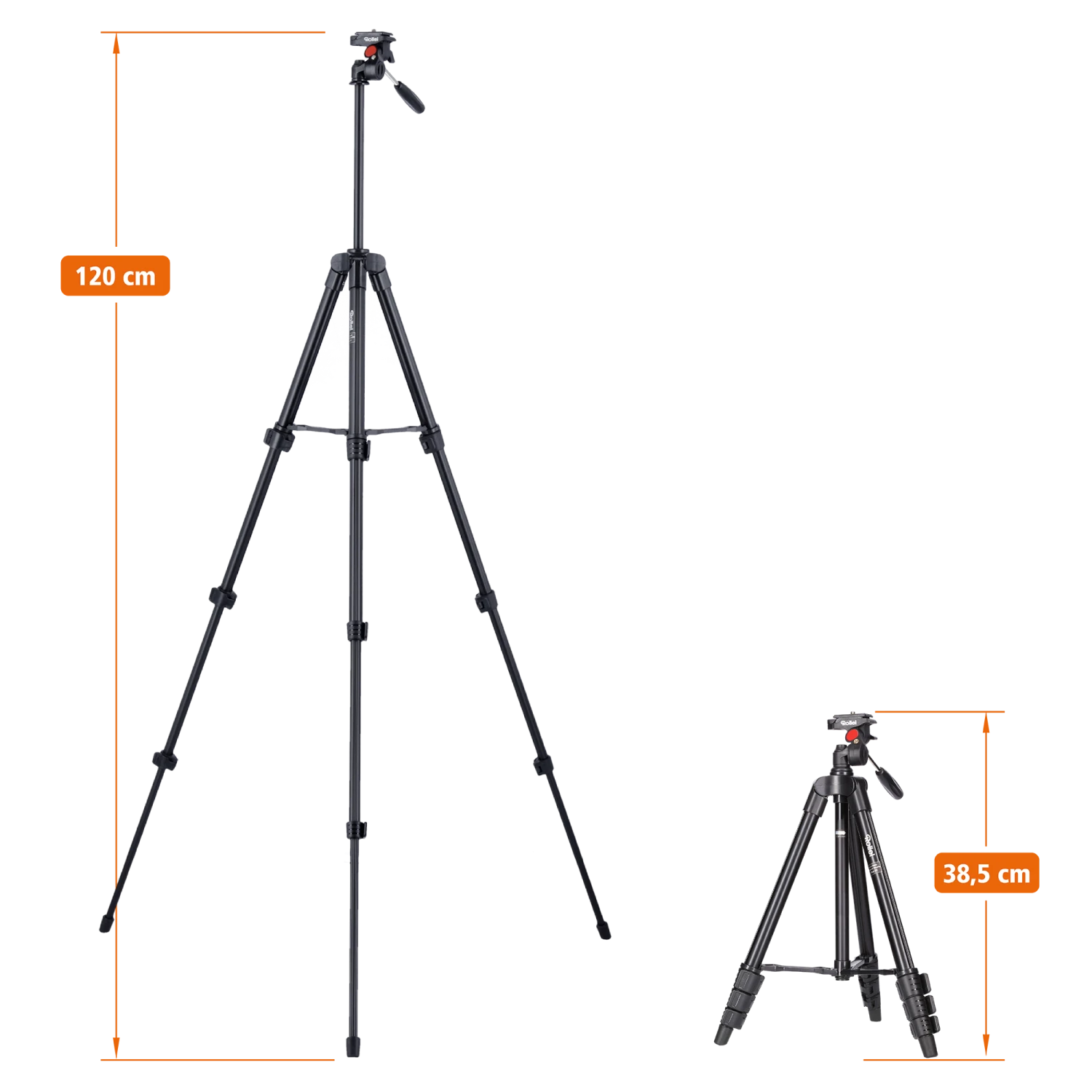 Rollei Compact Traveler Star S1 Stativ 7 Rollei Compact Traveler Star S1 Stativ – Bild 5