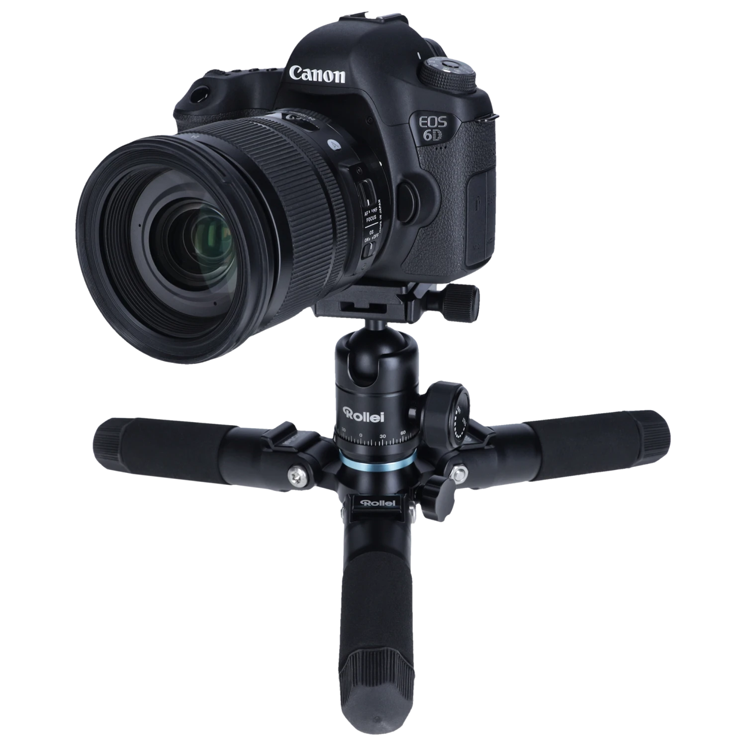 Rollei Compact Traveler Mini M-1 Stativ Schwarz 14 Rollei Compact Traveler Mini M-1 Stativ Schwarz – Bild 12