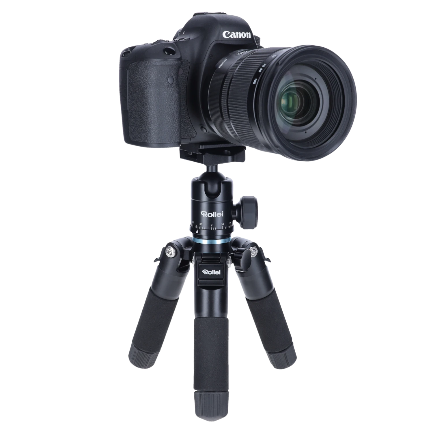 Rollei Compact Traveler Mini M-1 Stativ Schwarz 15 Rollei Compact Traveler Mini M-1 Stativ Schwarz – Bild 13