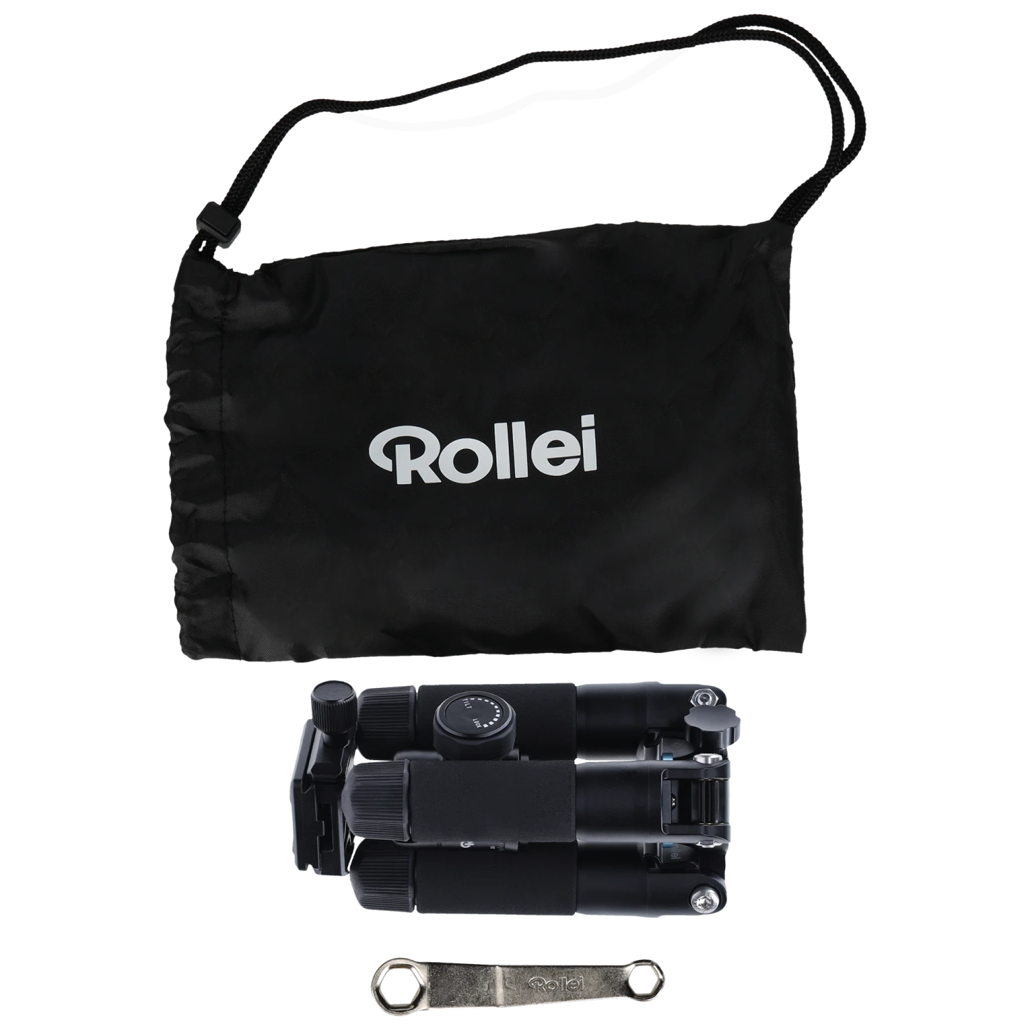 Rollei Compact Traveler Mini M-1 Stativ Schwarz 6 Rollei Compact Traveler Mini M-1 Stativ Schwarz – Bild 4