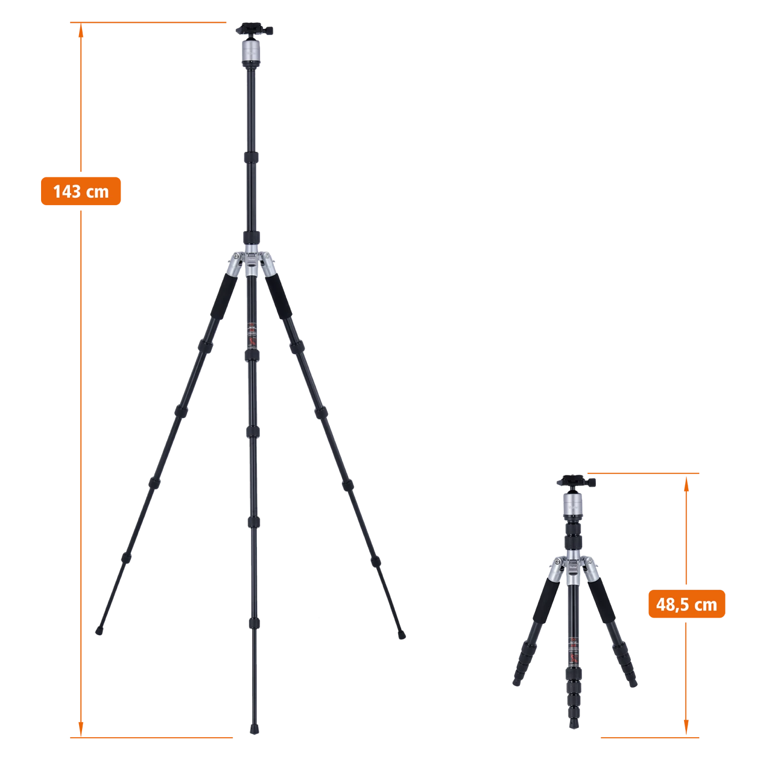 Rollei Stativ | Aluminium | Compact Traveler No. 1 – Bild 6