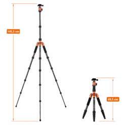 Rollei Stativ | Carbon | Compact Traveler No. 1 27 Rollei Stativ | Carbon | Compact Traveler No. 1 -Rollei Geschaft 22579 Compact Traveler No.1 Carbon Stativ Orange NEW 2023 6