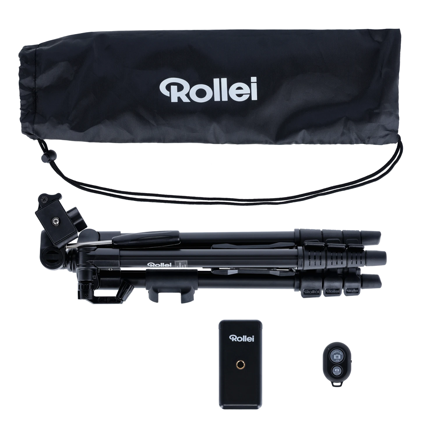 Rollei Smartphone Stativ | Mit Fernauslöser | Traveler 7 Rollei Smartphone Stativ | Mit Fernauslöser | Traveler – Bild 5