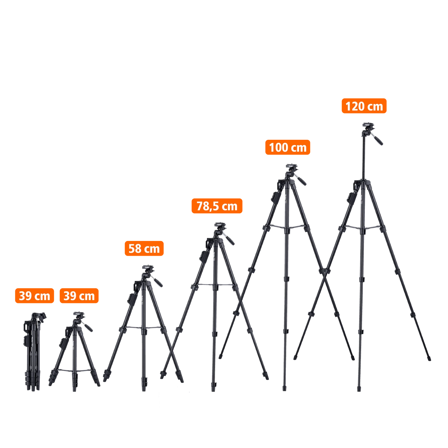 Rollei Smartphone Stativ | Mit Fernauslöser | Traveler 9 Rollei Smartphone Stativ | Mit Fernauslöser | Traveler – Bild 7
