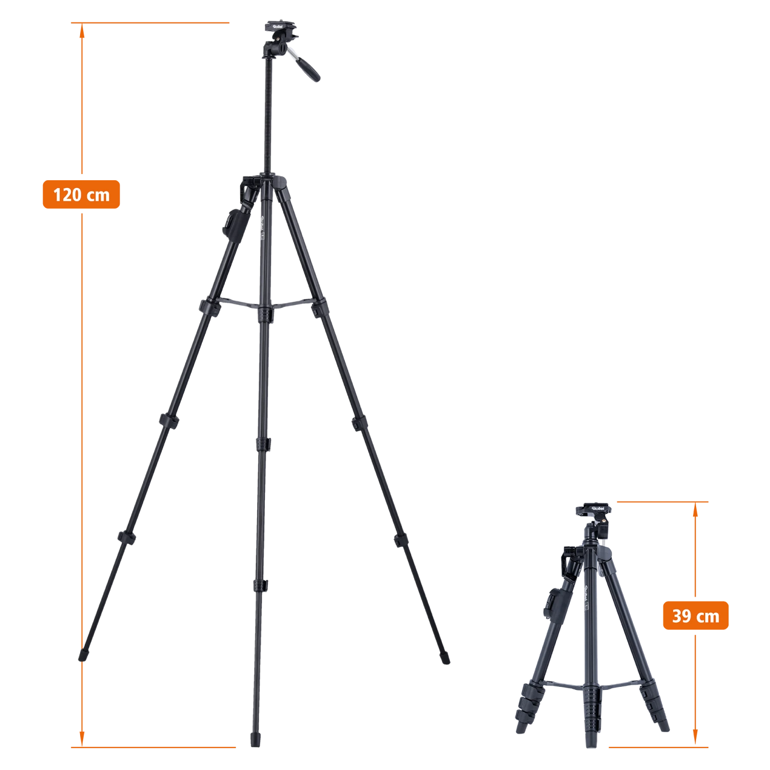 Rollei Smartphone Stativ | Mit Fernauslöser | Traveler 8 Rollei Smartphone Stativ | Mit Fernauslöser | Traveler – Bild 6