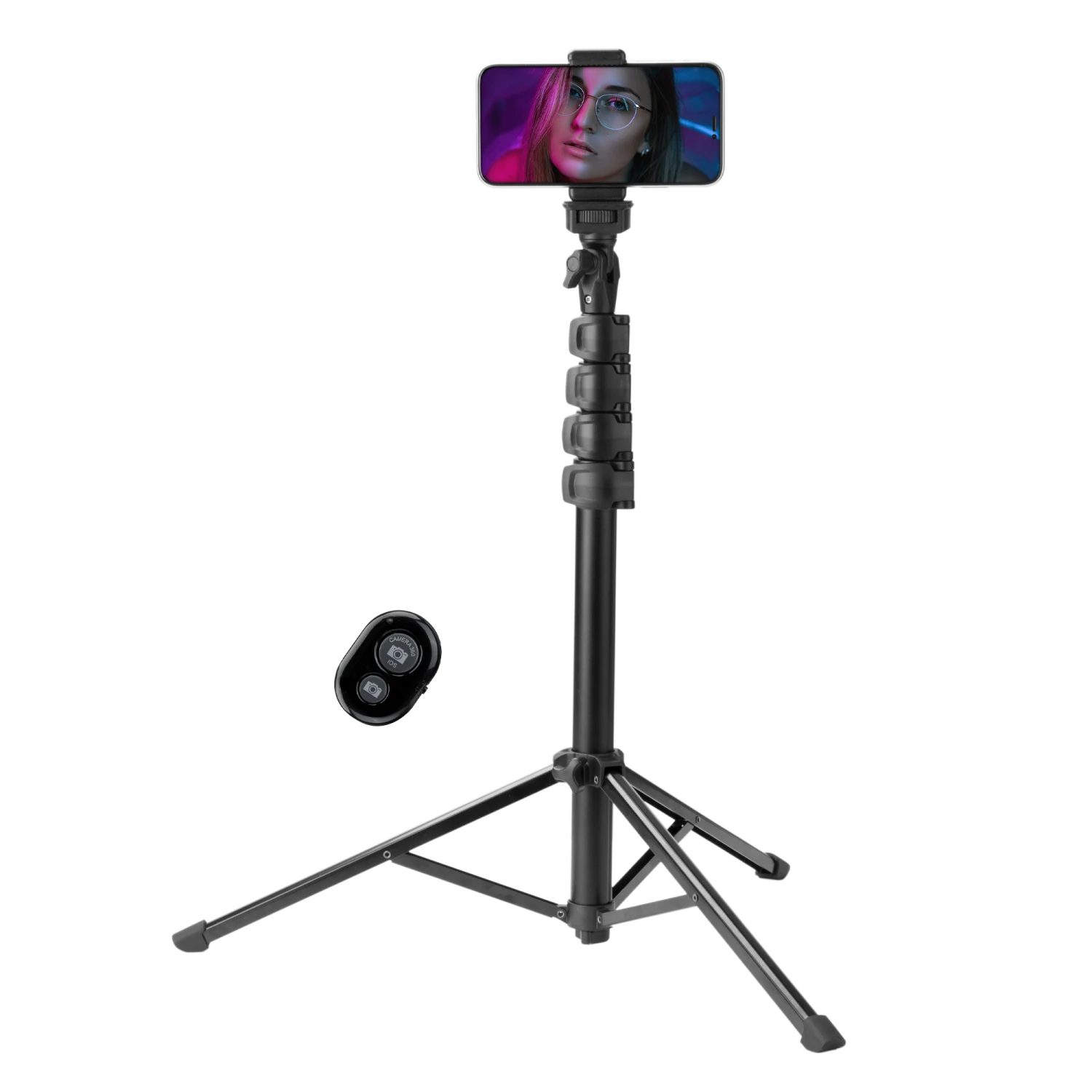 Rollei Smartphone Stativ | Ausziehbar | Comfort Max 2 4 Rollei Smartphone Stativ | Ausziehbar | Comfort Max 2 – Bild 2