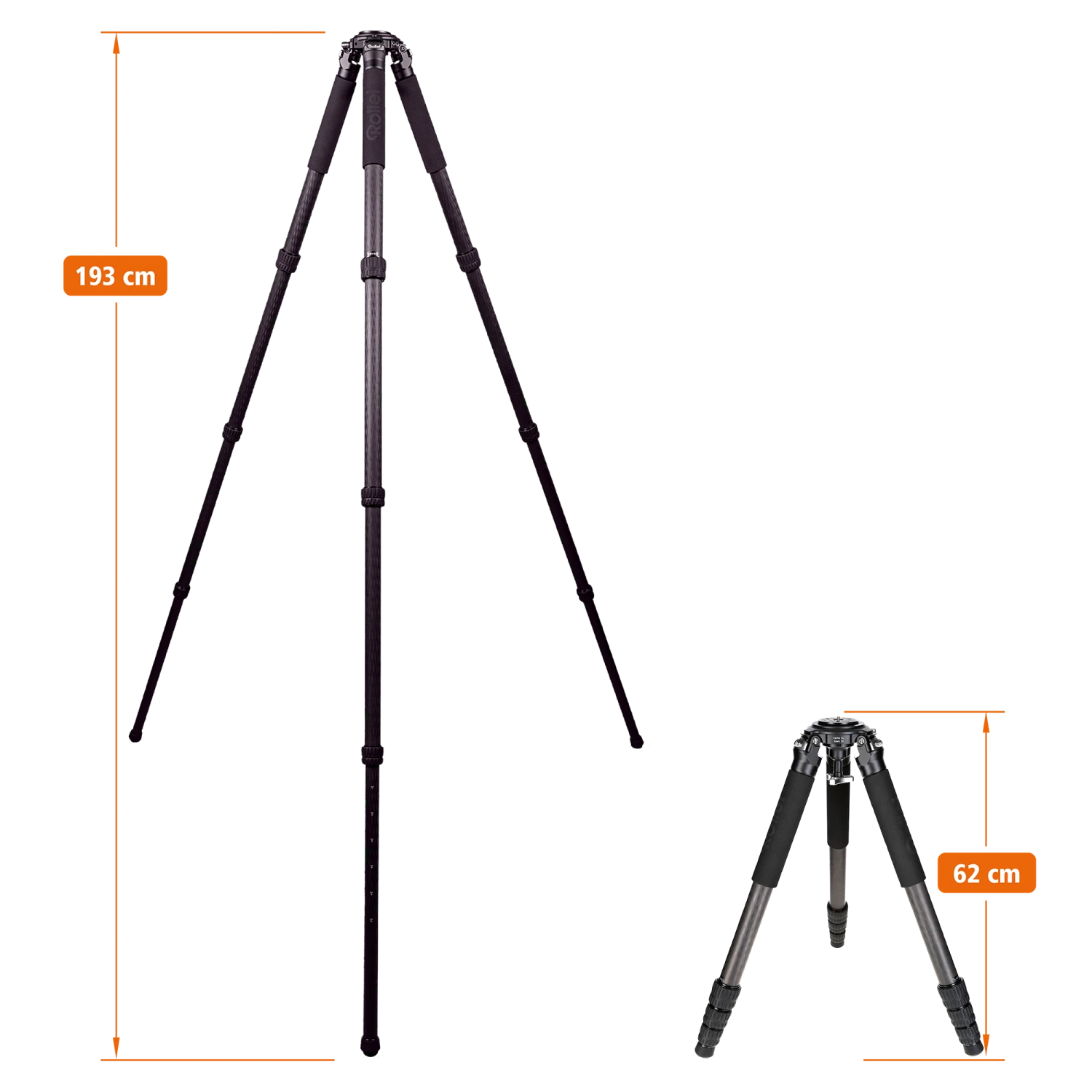 Rollei Rock Solid Alpha XL Mark III - Carbon Stativ 8 Rollei Rock Solid Alpha XL Mark III - Carbon Stativ – Bild 6