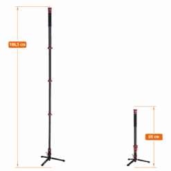 Rollei Easy Traveler Carbon Monopod 17 Rollei Easy Traveler Carbon Monopod -Rollei Geschaft 23077 Easy Traveler Monopod Carbon 6