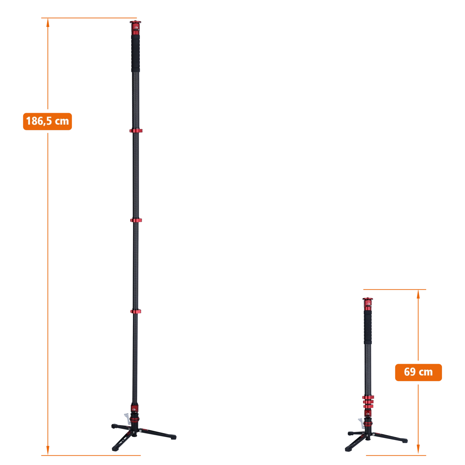 Rollei Easy Traveler Carbon Monopod 8 Rollei Easy Traveler Carbon Monopod – Bild 6