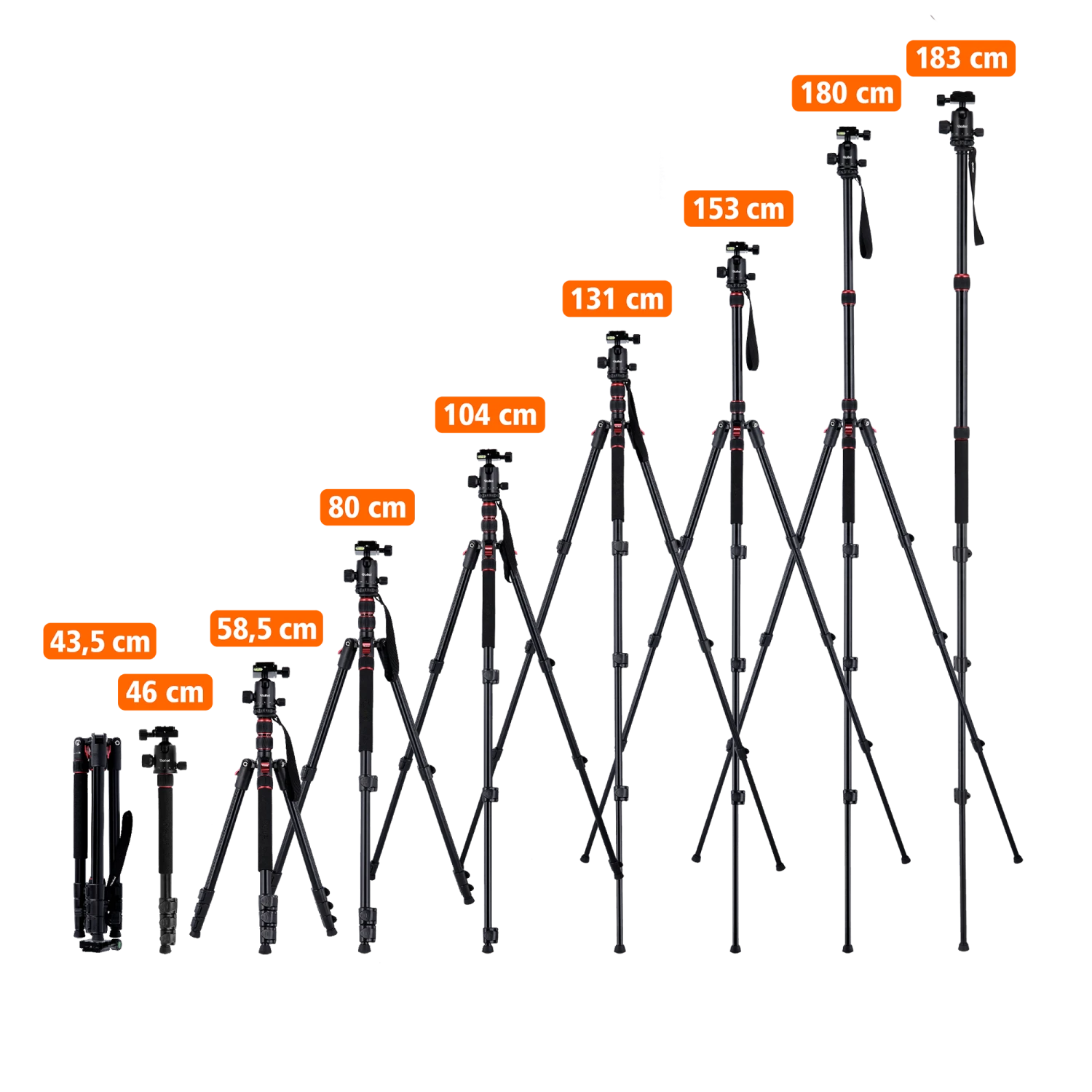 Rollei Stativ I Aluminium I Compact Traveler No. 2 9 Rollei Stativ I Aluminium I Compact Traveler No. 2 – Bild 7