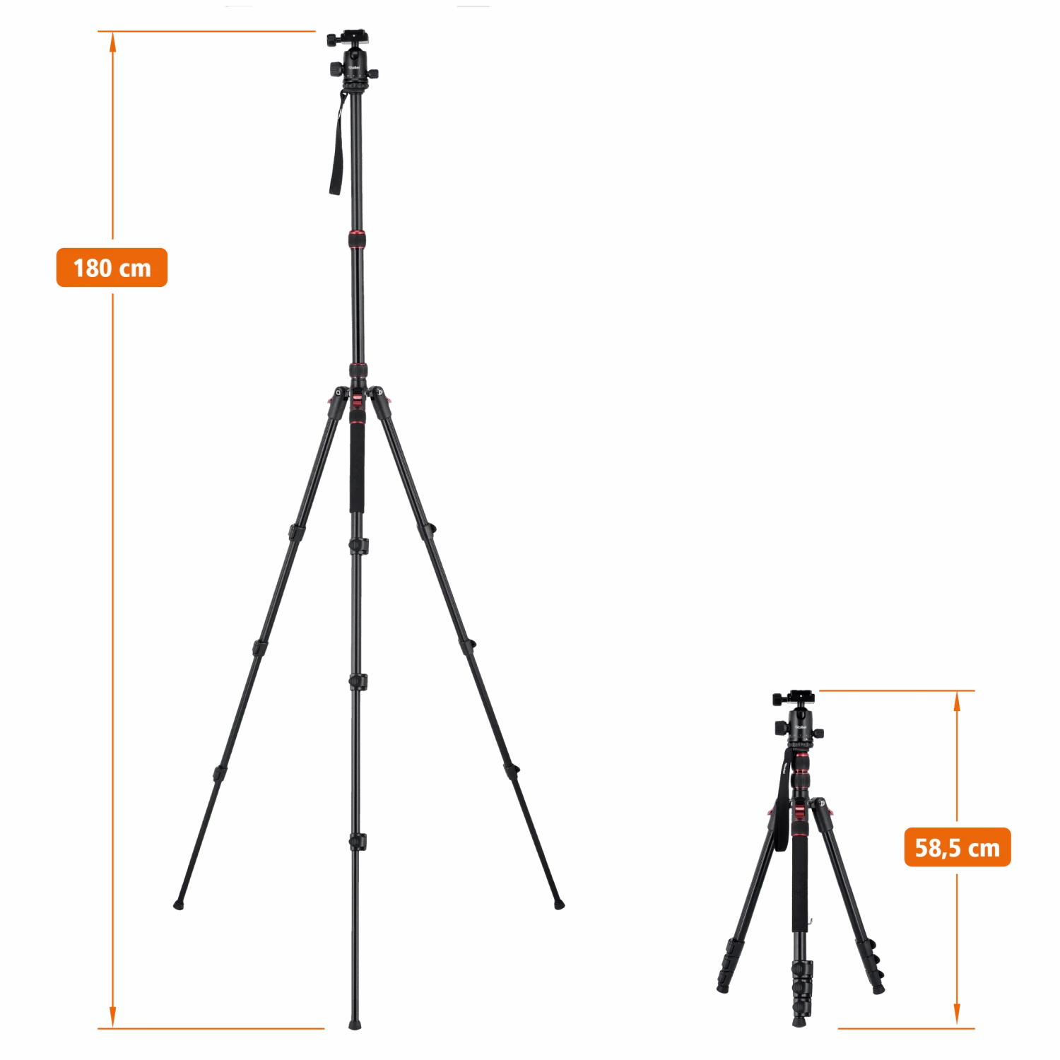 Rollei Stativ I Aluminium I Compact Traveler No. 2 8 Rollei Stativ I Aluminium I Compact Traveler No. 2 – Bild 6