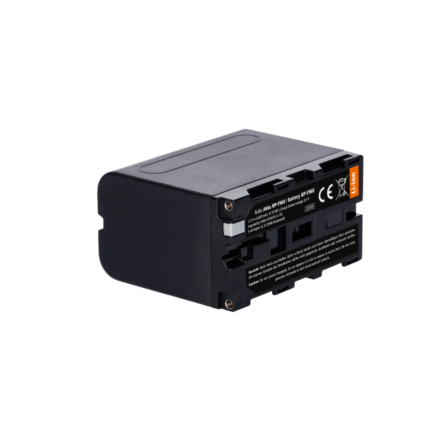 Rollei Bundle 2x Akku | Typ Sony NP-F | Versch. Kapazitäten 15 Rollei Bundle 2x Akku | Typ Sony NP-F | Versch. Kapazitäten – Bild 13