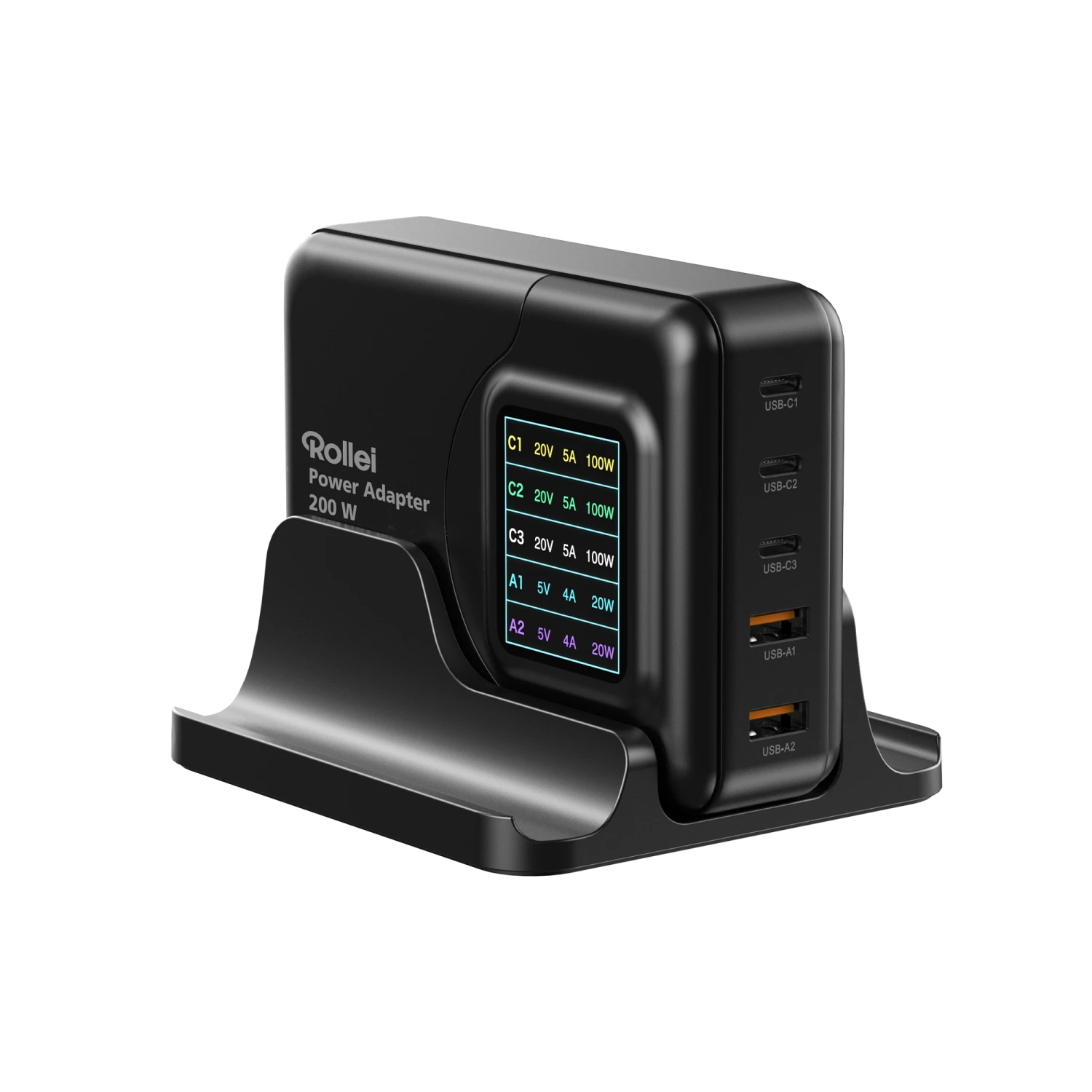 Rollei Power Adapter 200W - USB-A & USB-C Netzteil