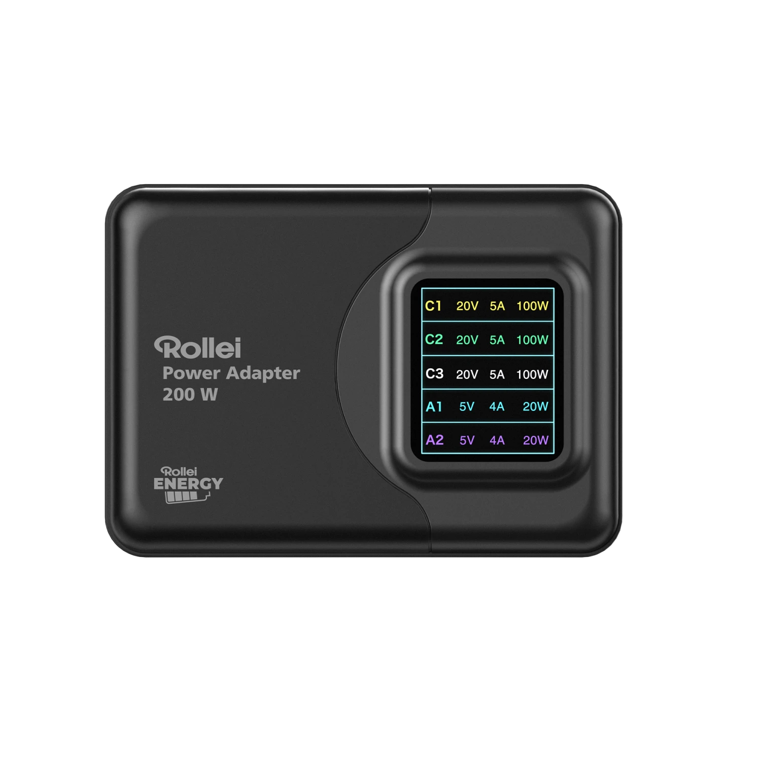 Rollei Power Adapter 200W - USB-A & USB-C Netzteil – Bild 2
