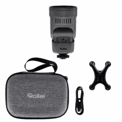 Rollei 2-in-1 LED-Blitz I Bi-Color Dauerlicht I HS Freeze Q1 25 Rollei 2-in-1 LED-Blitz I Bi-Color Dauerlicht I HS Freeze Q1 -Rollei Geschaft 28834 HSFreeze Q1 LED Aufsteckblitz 04