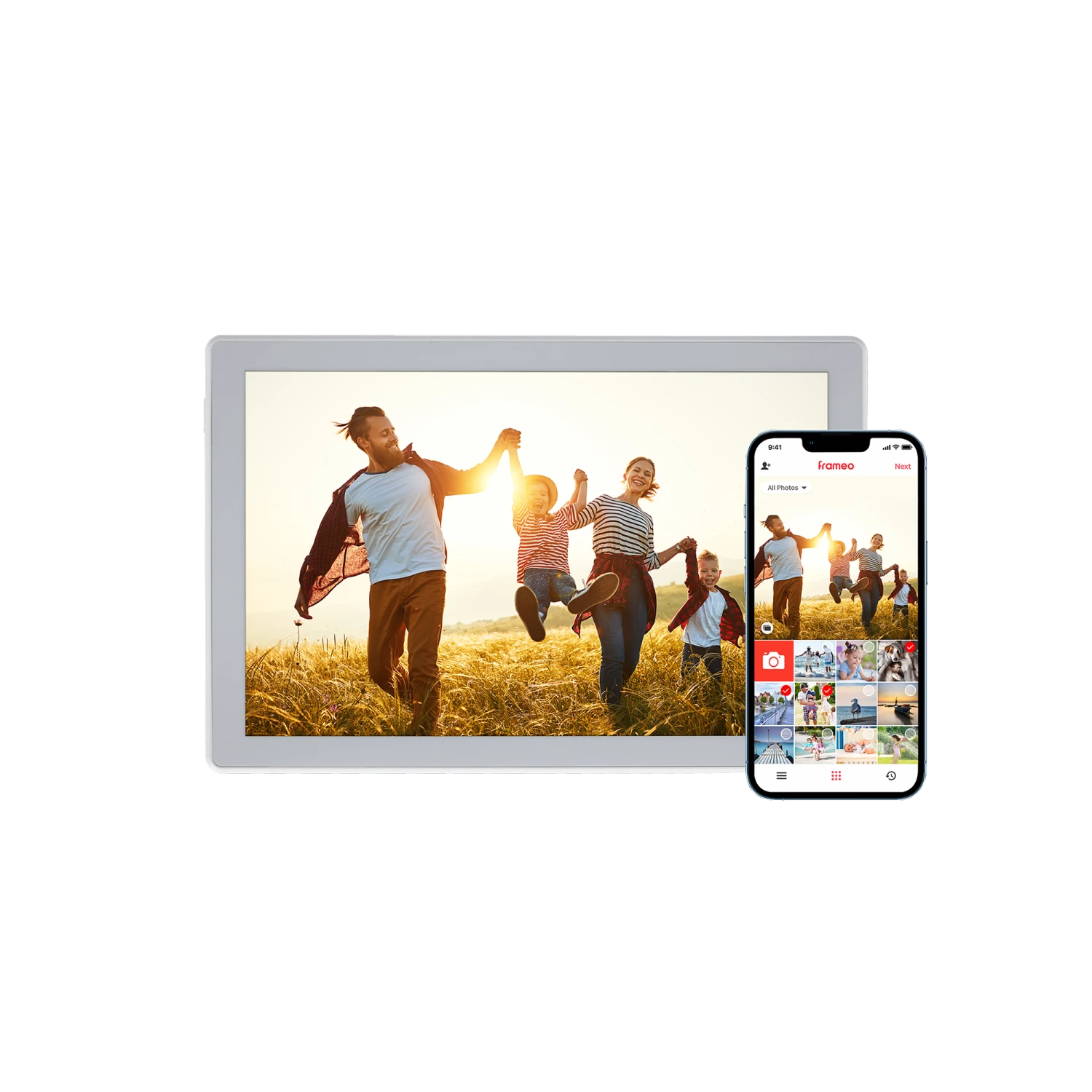 Rollei Smarter Bilderrahmen | 10" Diagonale | Wifi | Frameo App | Modell 106 Portable 13 Rollei Smarter Bilderrahmen | 10" Diagonale | Wifi | Frameo App | Modell 106 Portable – Bild 11