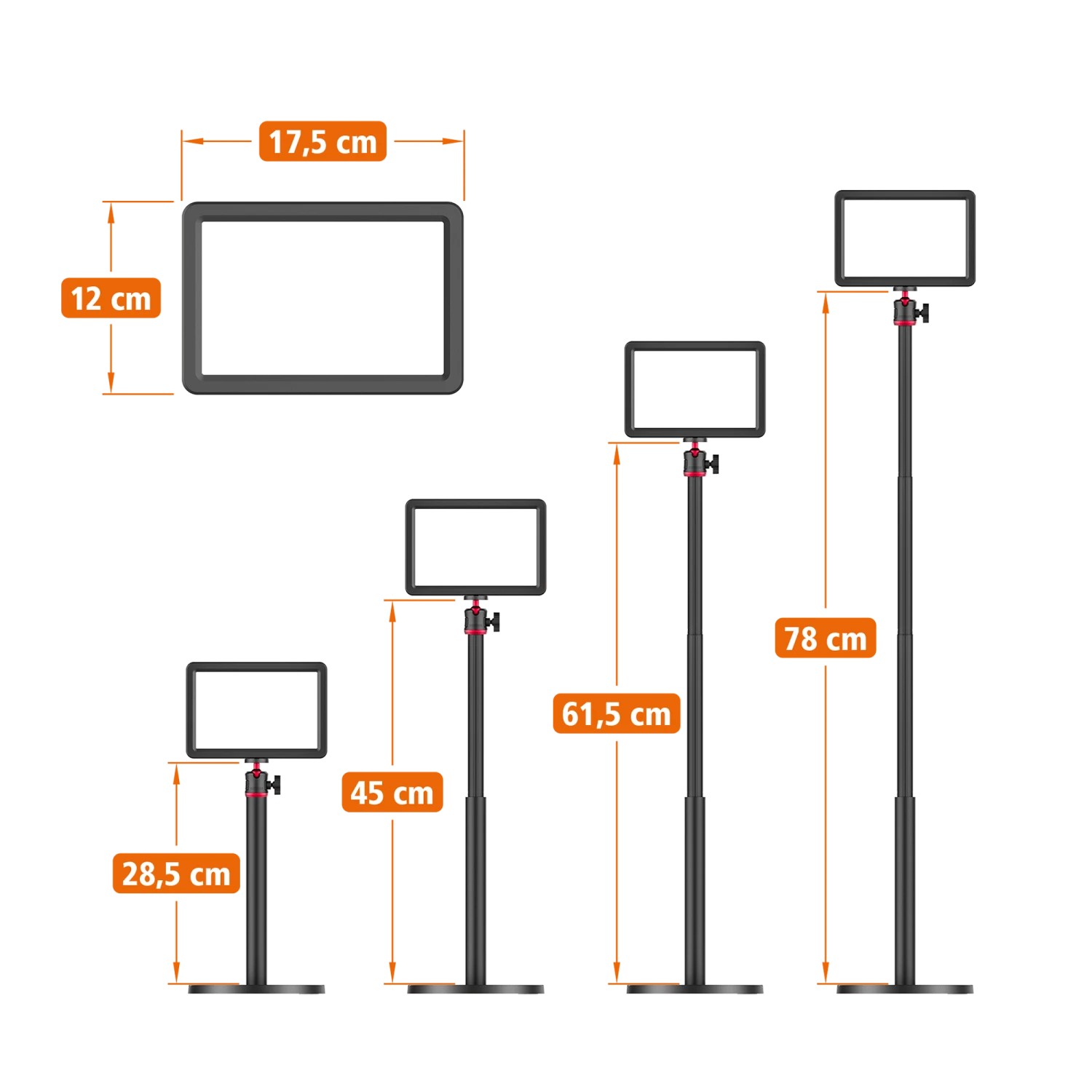 Rollei LUMIS Key Light - LED-Streaming-Licht 7 Rollei LUMIS Key Light - LED-Streaming-Licht – Bild 5
