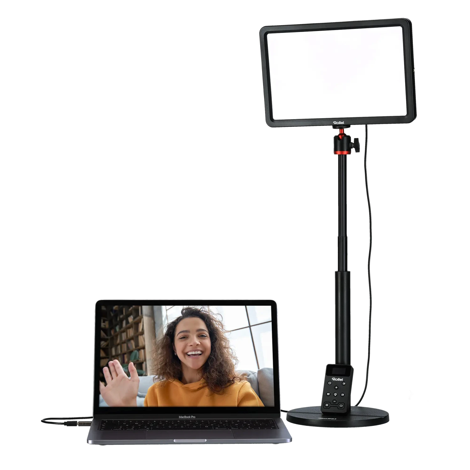 Rollei LUMIS Key Light Pro - LED-Streaming-Licht 4 Rollei LUMIS Key Light Pro - LED-Streaming-Licht – Bild 2