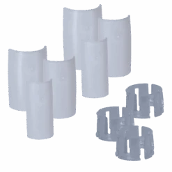 Rollei Stativbein-Plättchen Set Compact Traveler No 1 Alu / Carbon